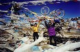 Jenifer & Chris on 17,220 ft. Gyatso La, Tibet